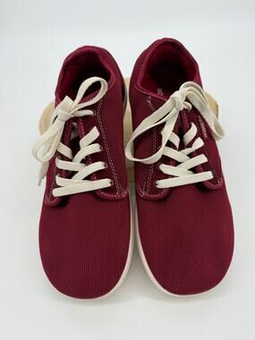 Hobibear Sage - Breathable Summer Barefoot Shoes, Burgundy SZ 44 Men US 11